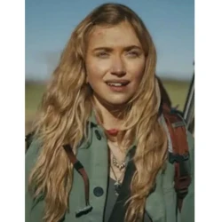 Imogen Poots Outer Range Green Jacket Imogen Poots Outer Range Green Jacket