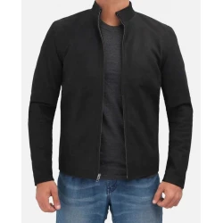 James Bond Specter Black ral Leather Suede Jacket James Bond Specter Black ral Leather Suede Jacket