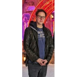 James Gunn Guardians of The Galaxy Vol. 3 Leather Jacket James Gunn Guardians of The Galaxy Vol. 3 Leather Jacket