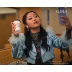 Lana Condo Boo Bitch Erika Vu Faux Fur Jacket