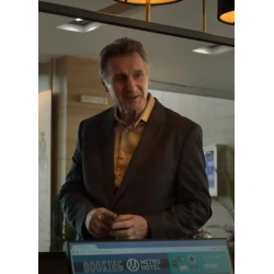 Memory Liam Neeson Cotton Coat