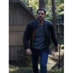 Luke Kleintank The Good Neighbor David Leather Jacket