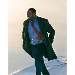 Luther The Fallen Sun 2023 John Luther Green Coat