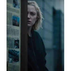 Maika Monroe Watcher Julia Wool Jacket