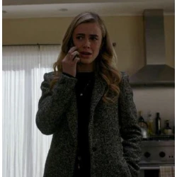 Melissa Roxburgh Manifest S03 Michaela Stone Coat