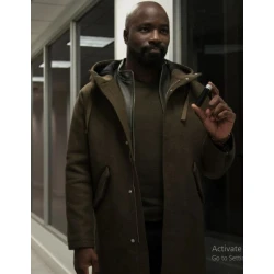 Mike Colter Evil David Acosta Wool Coat