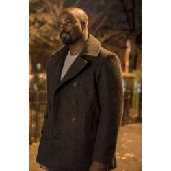 Mike Colter Luke Cage Wool Coat