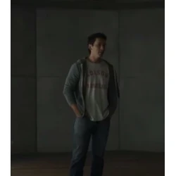 Miles Teller Spiderhead Fleece Jacket Miles Teller Spiderhead Fleece Jacket