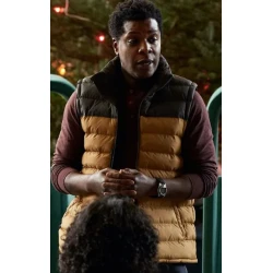 Milton Barnes Tv Series The Underground Railroad Puffer Vest Milton Barnes Tv Series The Underground Railroad Puffer Vest