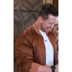 Miz And Mrs Mike Mizanin Leather Jacket
