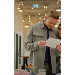 Modeled with Love 2023 Simon Holloway Grey Jacket