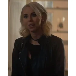 Neon Lights Erika Swayze Leather Jacket Neon Lights Erika Swayze Leather Jacket