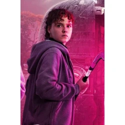 Paper Girls K.J. Brandman Grey Hoodie