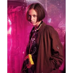 Paper Girls Mac Coyle Brown Jacket