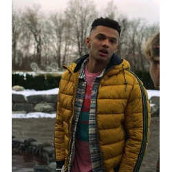 Petrice Jones Locke And Key S03 Scot Cavendish Puffer Jacket