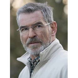 Pierce Brosnan Black Adam Fleece Jacket