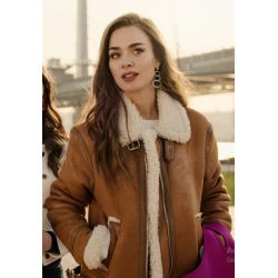 Private Lesson 2022 Bensu Soral Shearling Jacket