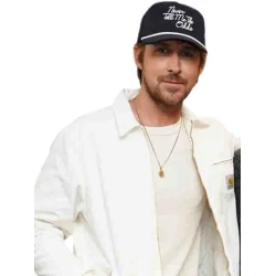 Ryan Gosling Star War Starfighter White Jacket