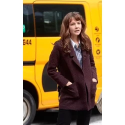 She Said Megan Twohey Maroon Coat