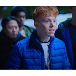 Stephen Joffe 1UP Blue Puffer Jacket