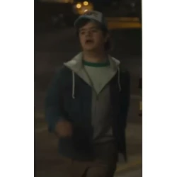 Stranger Things S04 Gaten Matarazzo Hoodie Denim Jacket