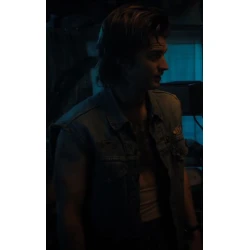 Stranger Things S04 Joe Keery Denim Vest