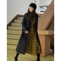 Tang Wei Decision to Leave Black Wool Coat Tang Wei Decision to Leave Black Wool Coat