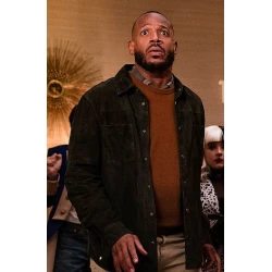 The Curse of Bridge Hollow Marlon Wayans Suede Jacket