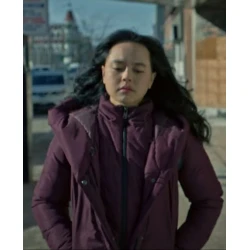 The Protector 2022 Chelsea Clark Maroon Jacket