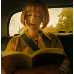 Three Thousand Years Of Longing Tilda Swinton Suede Trench Coat