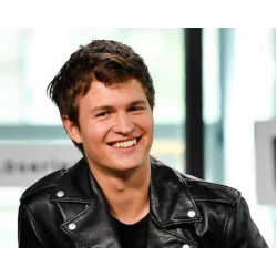 Tokyo Vice Ansel Elgort Leather Jacket