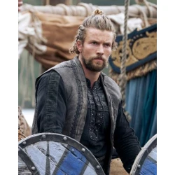 Vikings Valhalla Leo Suter Leather Vest