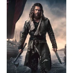 Vikings Valhalla Sam Corlett Fur Coat