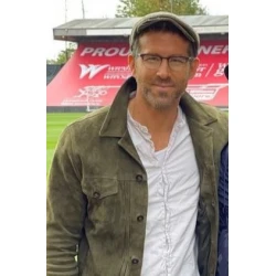 Welcome to Wrexham Ryan Reynolds Green Jacket