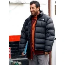 Adam Sandler Black Puffer Jacket