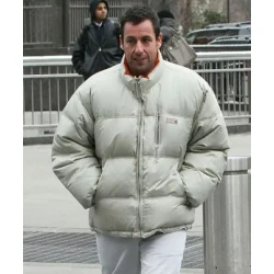 Adam Sandler White Puffer Jacket