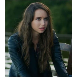Cat Hostick The Martini Shot 2024 Leather Jacket