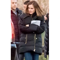 Emma Watson Puffer Coat