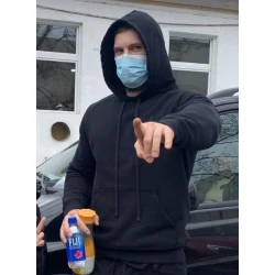 Florian Munteanu Borderlands Black Hoodie Florian Munteanu Borderlands Black Hoodie