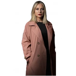 Furia S01 Candela Peña Pink Coat Furia S01 Candela Peña Pink Coat