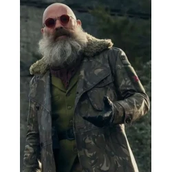 General Abbot Sweet Tooth S02 Shearling Coat