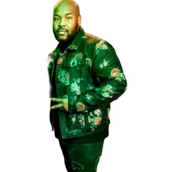 Hood Riches King Judah Floral Jacket