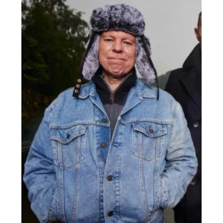 inside no 9 S07 Danny Mays Denim Jacket inside no 9 S07 Danny Mays Denim Jacket