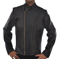 Iron Man Classic Black Leather Jacket Iron Man Classic Black Leather Jacket