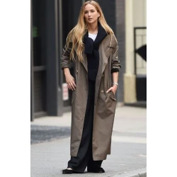 Jennifer Lawrence Trench Coat