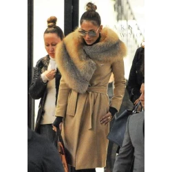 Jennifer Lopez Shearling Coat Jennifer Lopez Shearling Coat