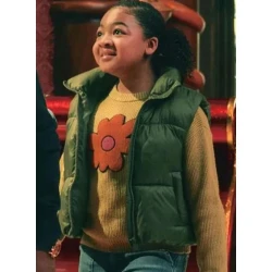 Jillian Bell Candy Cane Lane 2023 Vest