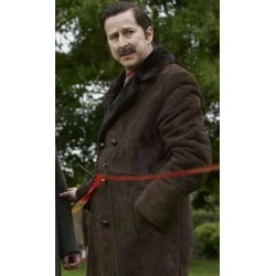 Jim Hobson The Long Shadow S01 Shearling Coat