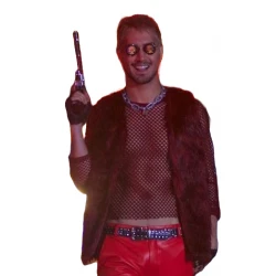 Johnny & Clyde Avan Jogia Fur Vest