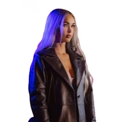 Johnny & Clyde Megan Fox Leather Coat